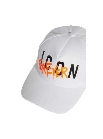 Dsquared2 ICON Forever Baseball Cap Weiß Unisex
