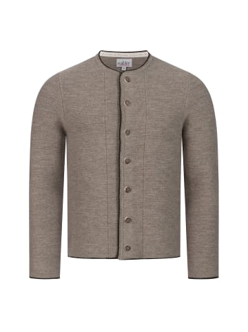 Nübler Trachtenstrickjacke Henrick in Beige