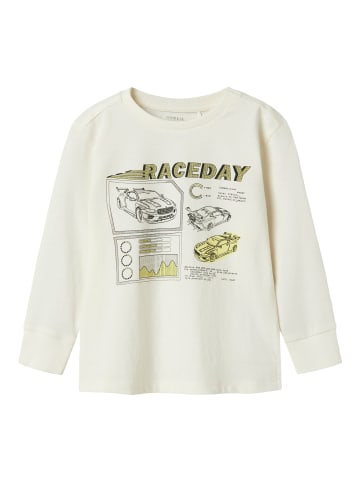 name it Langarmshirt NMMOBAY LS NREG TOP in coconut milk