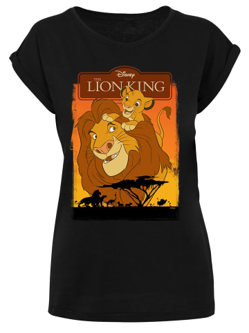 F4NT4STIC T-Shirt König der Löwen Simba und Mufasa' in schwarz