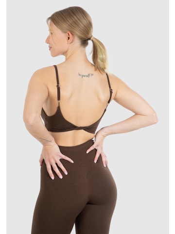 SMILODOX Sport BH Layne in Braun