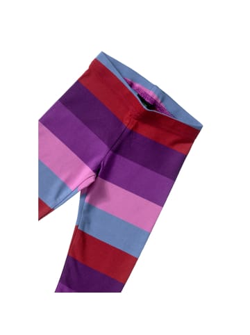 Villervalla Leggings Streifen in lila