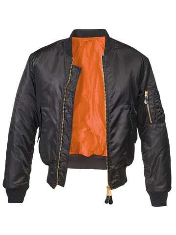 Brandit Jacke in Schwarz