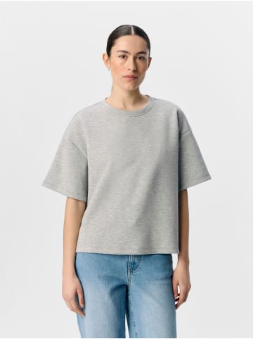 Object T-Shirt in Light Grey Melange