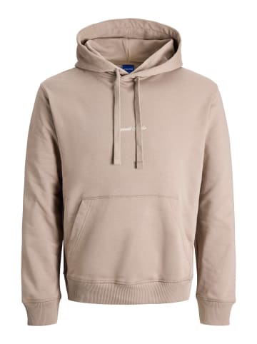 Jack & Jones Kapuzenpullover in Mocha Meringue