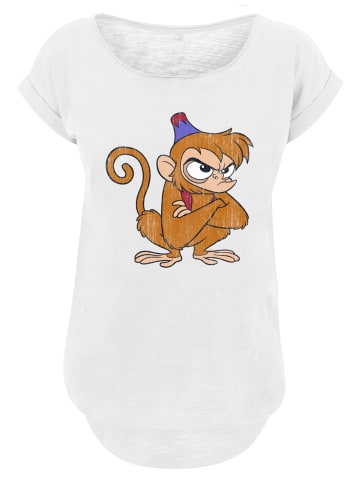 F4NT4STIC Long Cut T-Shirt Aladdin Classic Angry Abu in weiß