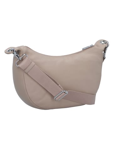 Mandarina Duck Mellow Leather Umhängetasche Leder 33 cm warm taupe