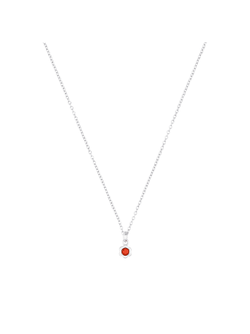 Prinzessin Lillifee Kette mit Anhänger Silber 925, rhodiniert in Rot