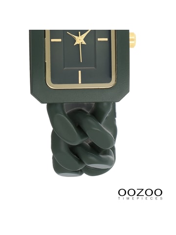 Oozoo Armbanduhr Oozoo Timepieces schwarz extra groß (ca. 31x24mm)