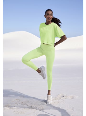 LASCANA Kurzarmshirt in lime