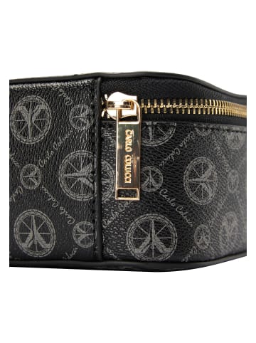 Carlo Colucci Kosmetiktasche Cracogna in Schwarz