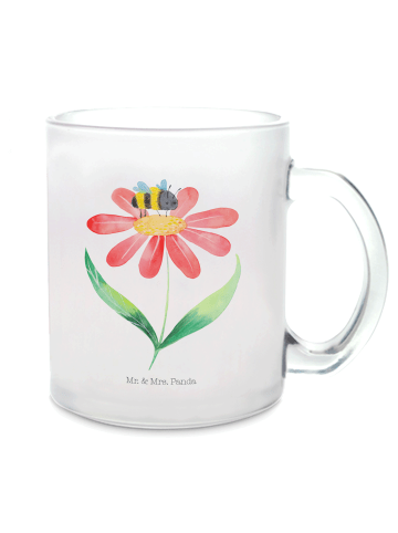 Mr. & Mrs. Panda Teetasse Hummel Blume ohne Spruch in Transparent