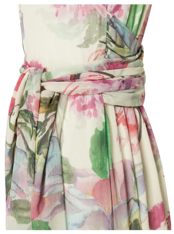 More & More Maxichiffonkleid in flower painting print