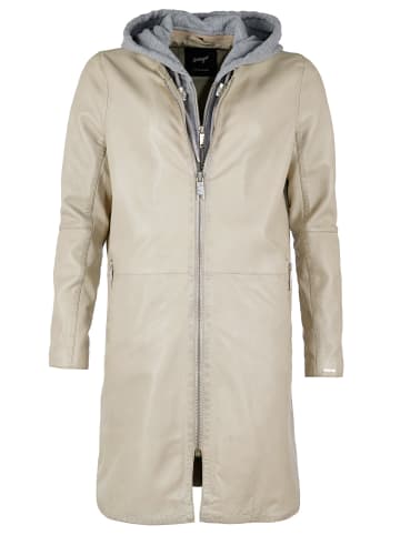 Maze Ledermantel 4202199 in greige