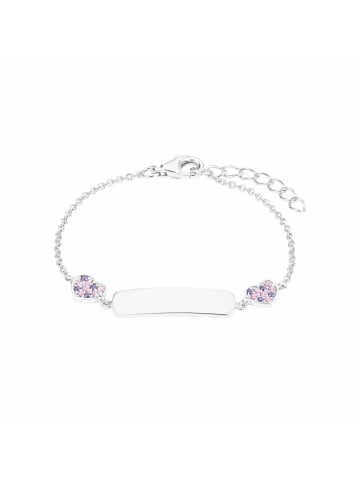 Prinzessin Lillifee Identarmband Silber 925, rhodiniert in Lila