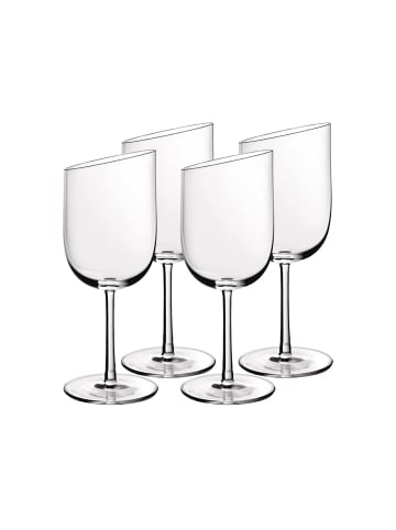 Villeroy & Boch 4er Set Weißweingläser NewMoon in Transparent 300 ml in transparent
