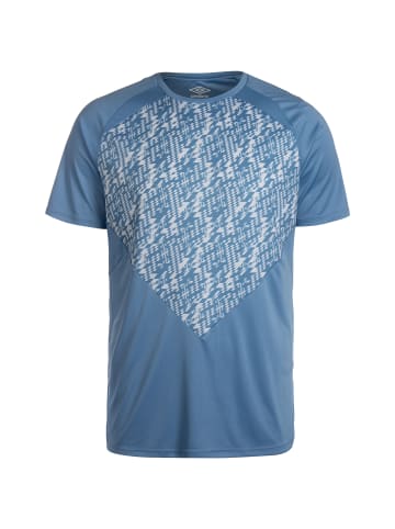 Umbro Trainingsshirt Pro Training Graphic in hellblau / weiß