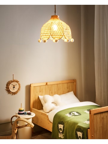 Beliani Pendelleuchten MANYAME in Naturfarben - (W) 27 x (H) 170 x (L) 27 cm
