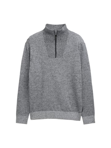 TOM TAILOR Denim Strickpullover in schwarz weiß - 0002