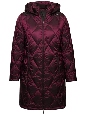 Ulla Popken Funktionsjacke in karminrot