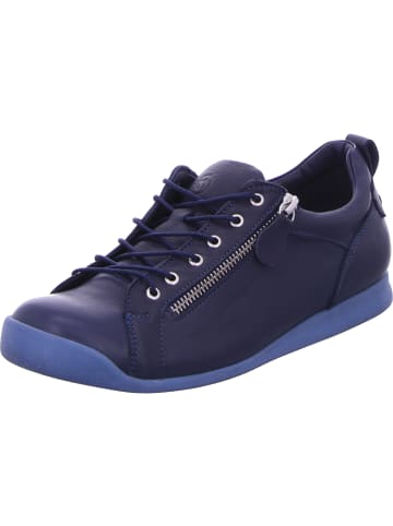 manitu Schnürhalbschuh in blau