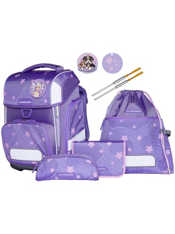 SCHNEIDERS Ergolite Schulranzen-Set 8-teilig in flowery