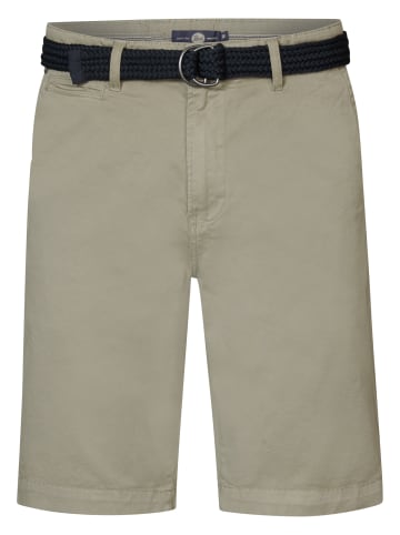 Petrol Industries Chino-Shorts mit Gürtel Sunlit in Grün