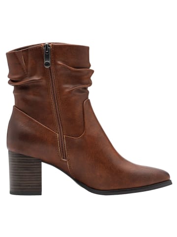 Marco Tozzi Stiefelette in cognac
