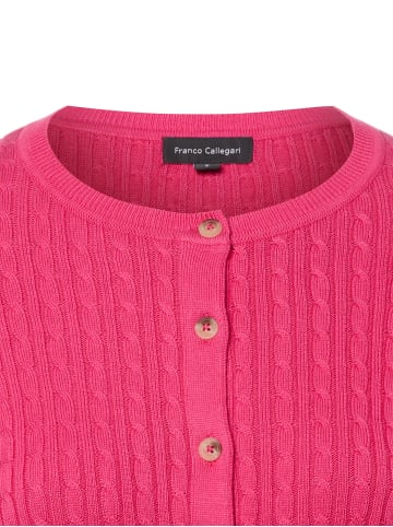 Franco Callegari Strickjacke in fuchsia - 0006