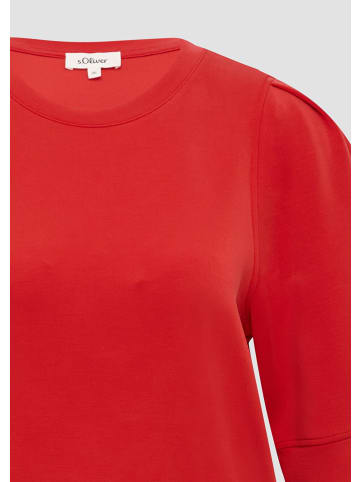 s.Oliver Sweatshirt in 3090_rot
