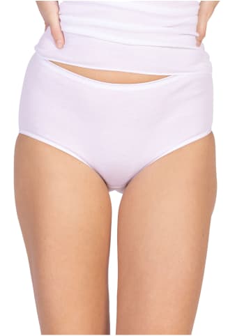 Nina von C. 6er Pack Taillenslip in weiss