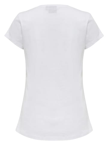 Hummel Hummel T-Shirt Hmlsenga Damen Atmungsaktiv in WHITE