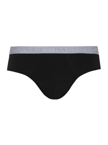 Hanro Slip Cotton Essentials in Black