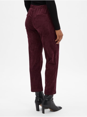 Marie Lund Hose in aubergine