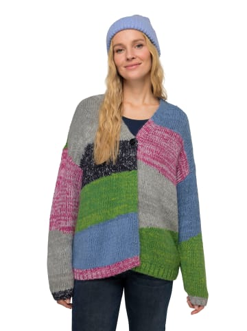 LAURASØN Strickjacke in navy blau