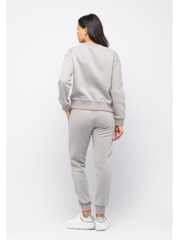 Tom Barron Trainingsanzug Tom Barron Tracksuit With Fashion Print in GRAU