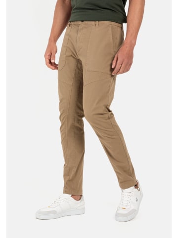 Camel Active Tapered Fit Worker Chino in Braun