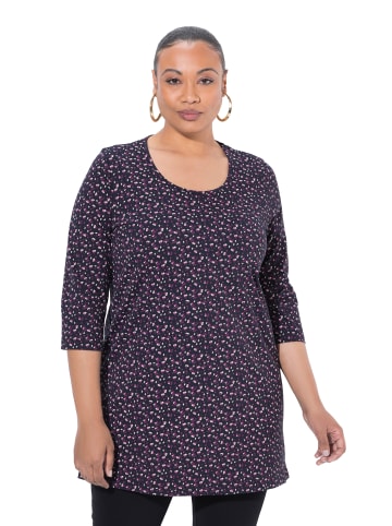 Ulla Popken Longshirt in schwarz