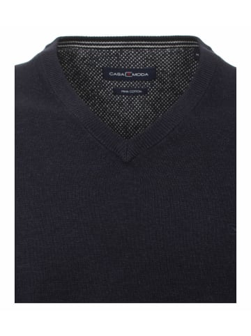 CASAMODA V-Pullover für Herren in schwarz