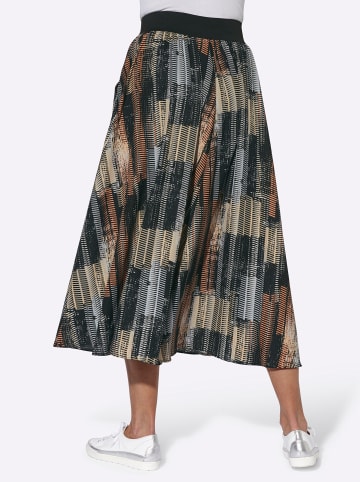 WITT WEIDEN Hosenrock in schwarz-ecru-bedruckt