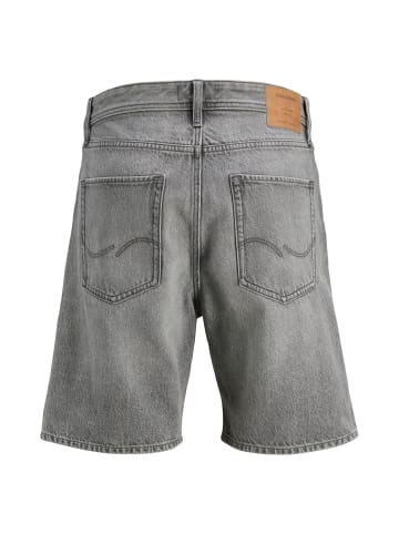 JACK & JONES PLUS Jeans-Shorts in Grey Denim