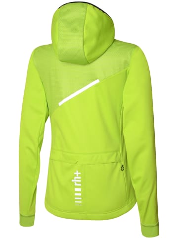 rh+ Radjacke Hooded Soft Shell W Jacket in acid lime