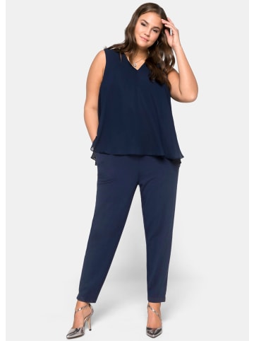 sheego Jumpsuit in marine
