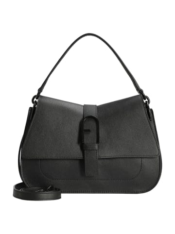 Furla Flow M - Schultertasche 26 cm (linen) in schwarz
