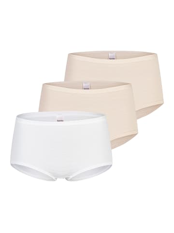 SPEIDEL Panty Cotton & More in Beige / weiß