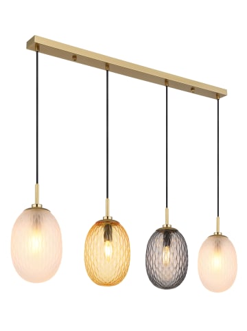 Globo lighting Hängeleuchte "DEVIN" in gold