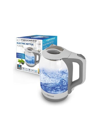 Esperanza Yukon Glas Wasserkocher 1,7L