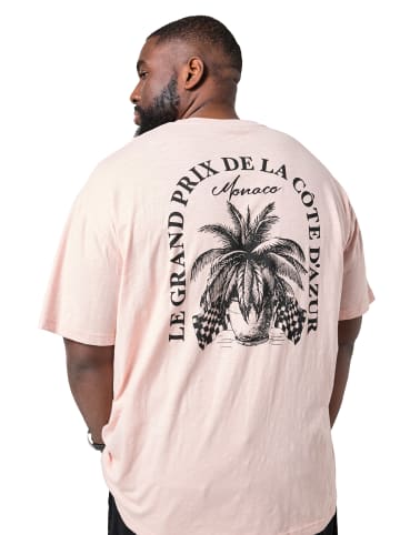 STHUGE Kurzarm T-Shirt in puderrosa