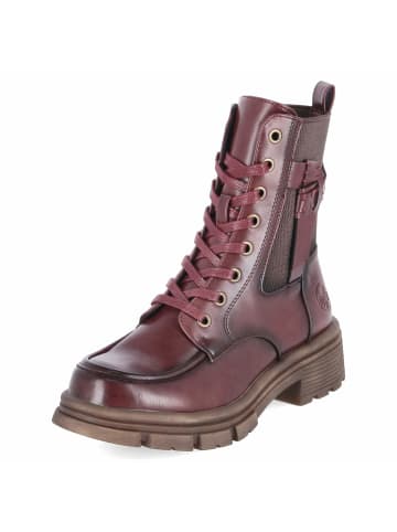 rieker Schnürstiefel in bordeaux
