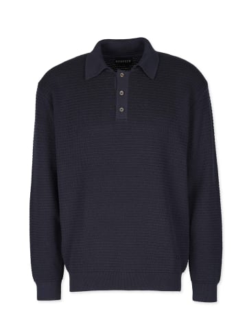 HONESTY RULES Strick " Polo Knitter " in blau